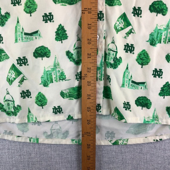 Notre Dame Uscape Apparel Icon Football Shirt Men Medium AOP‎ Stadium Button USA - Picture 8 of 9